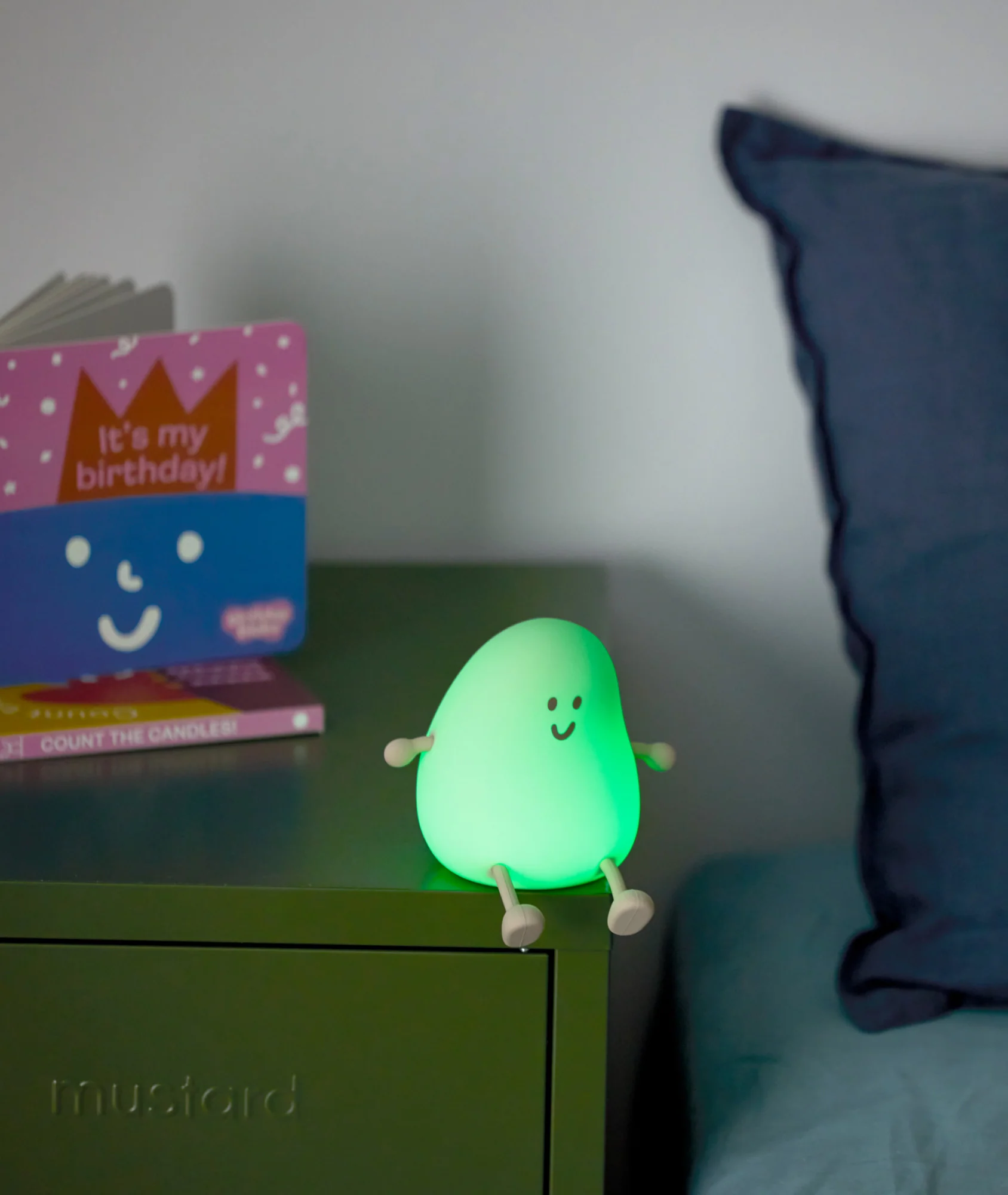 Blobby Bedtime Lamp Taupe - Image 5