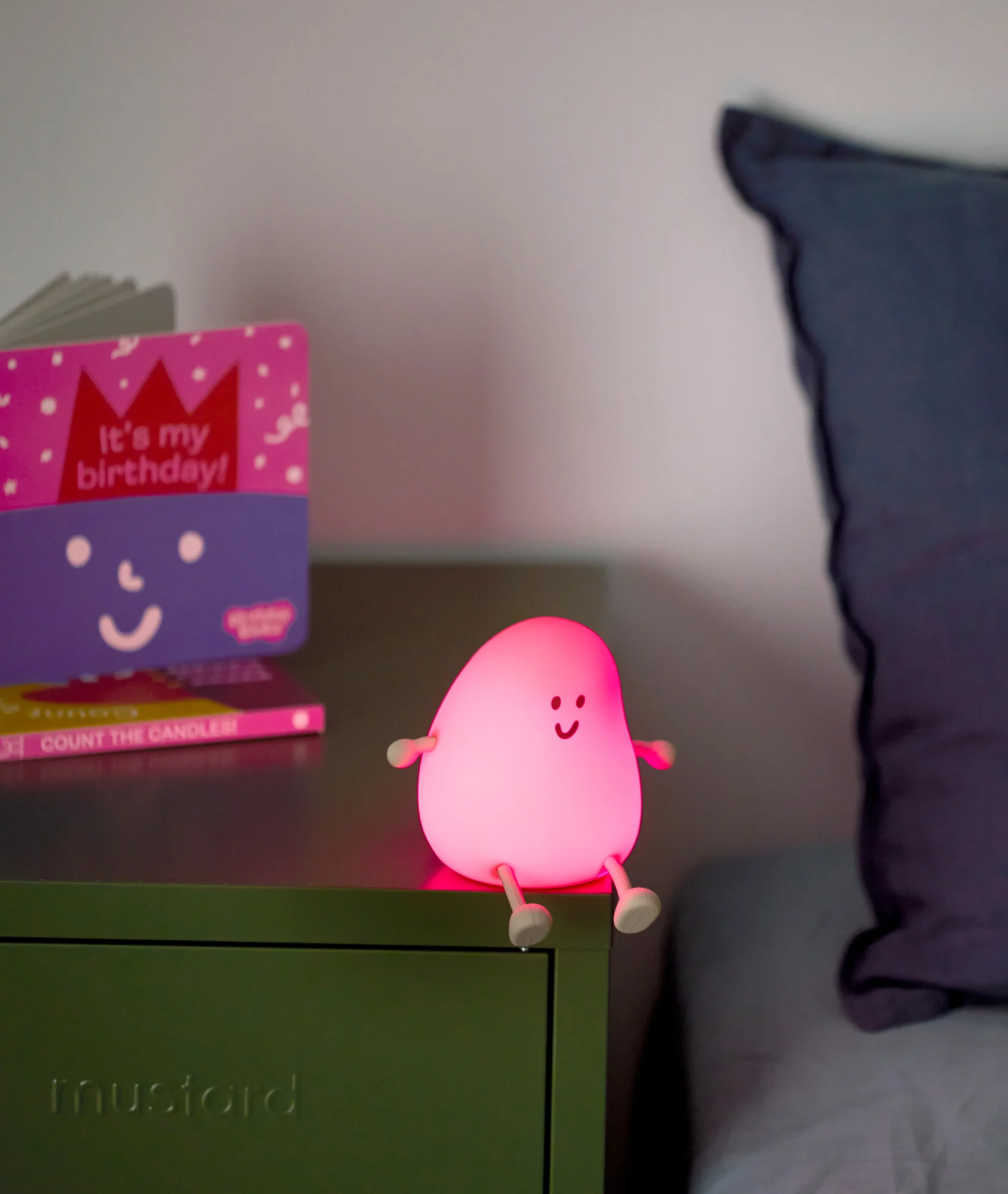 Blobby Bedtime Lamp Taupe - Image 6