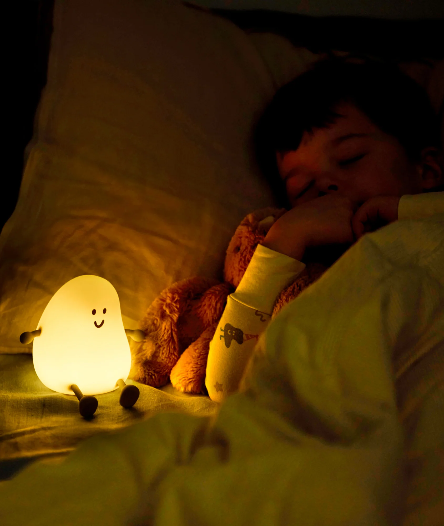 Blobby Bedtime Lamp Taupe - Image 7