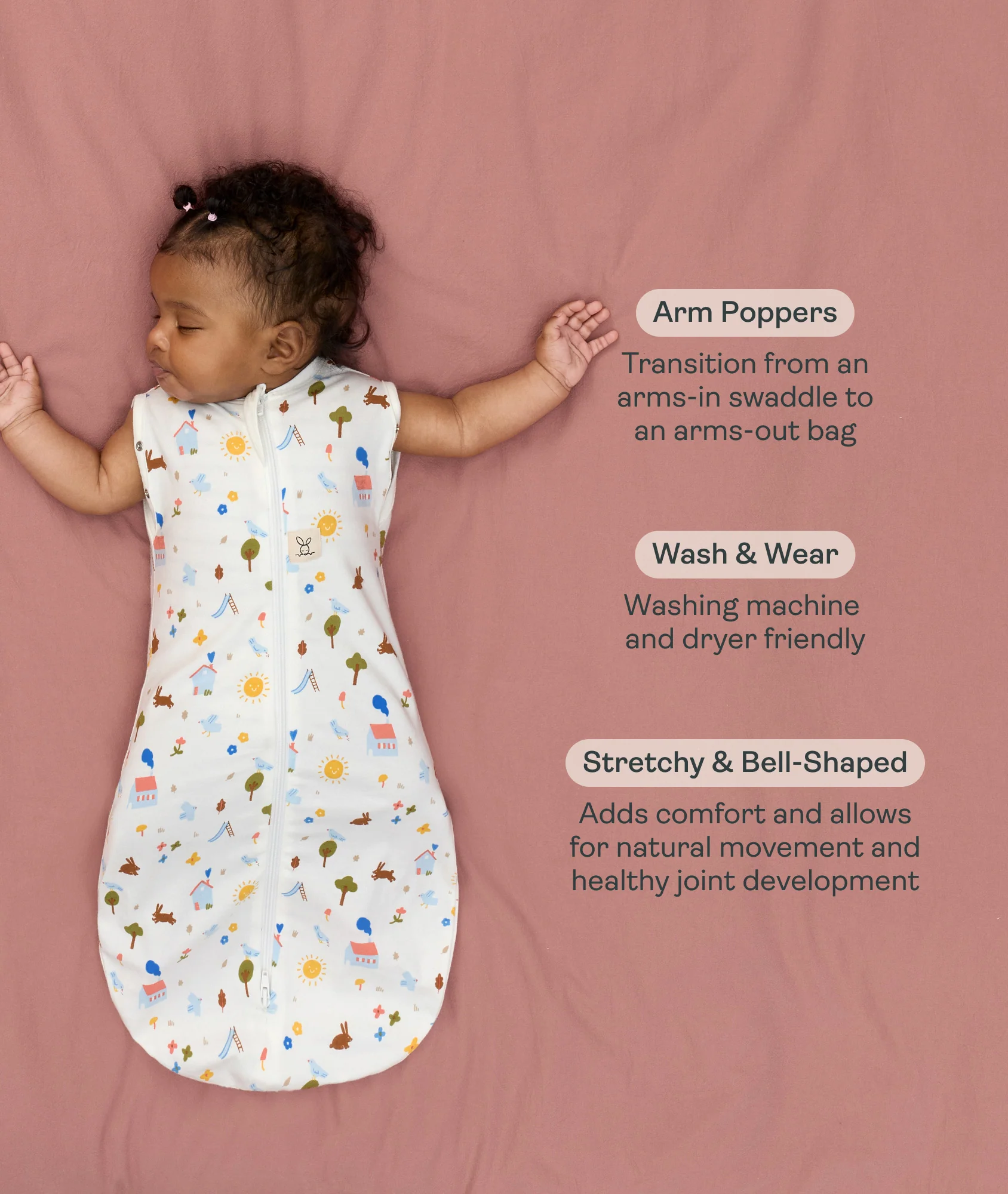 Cocoon Swaddle Bag 1.0 TOG Daydream - Image 4