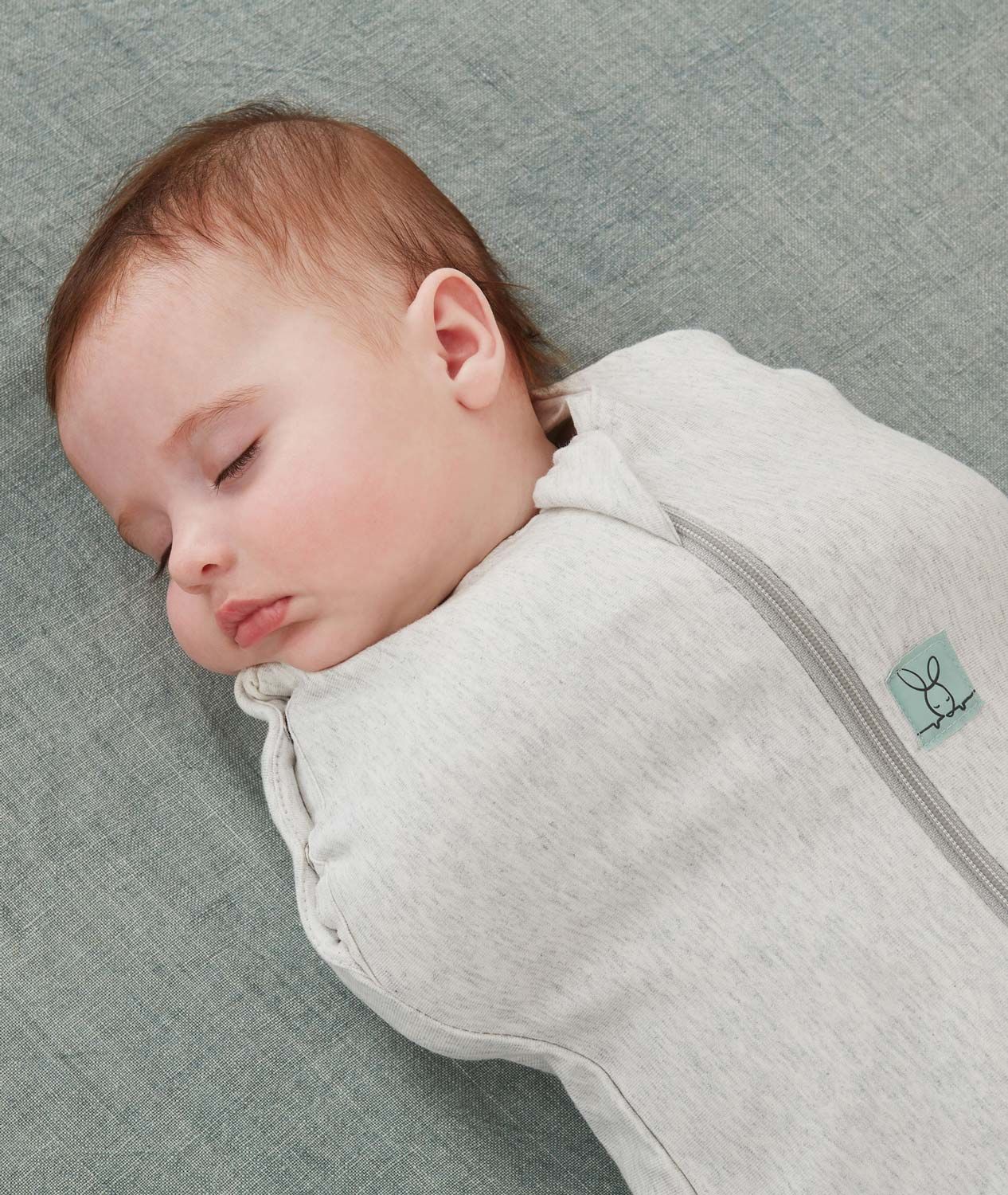 Cocoon Swaddle Bag 0.2 TOG Grey Marle - Image 8