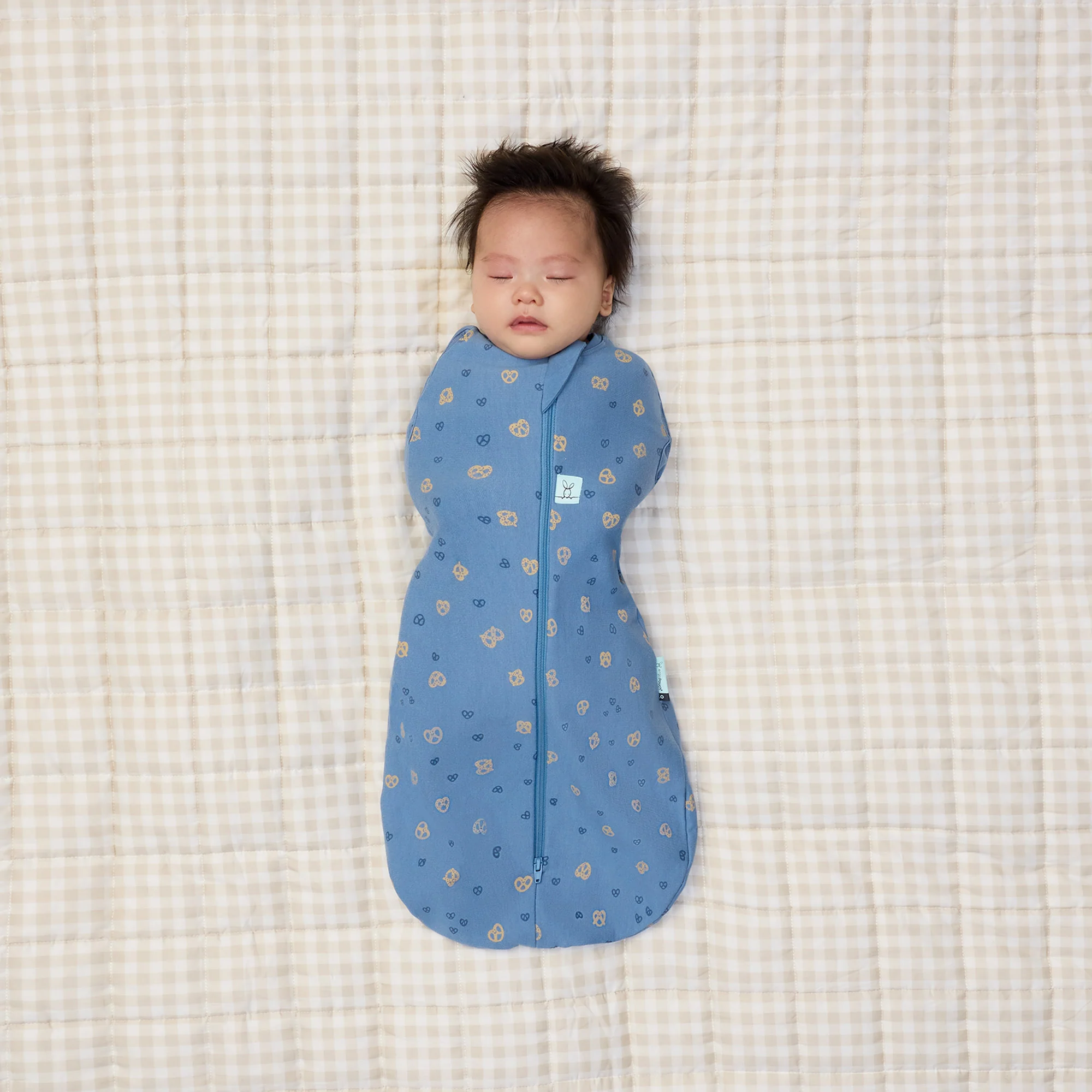 Cocoon Swaddle Bag 0.2 TOG Petit Pretzel - Image 11