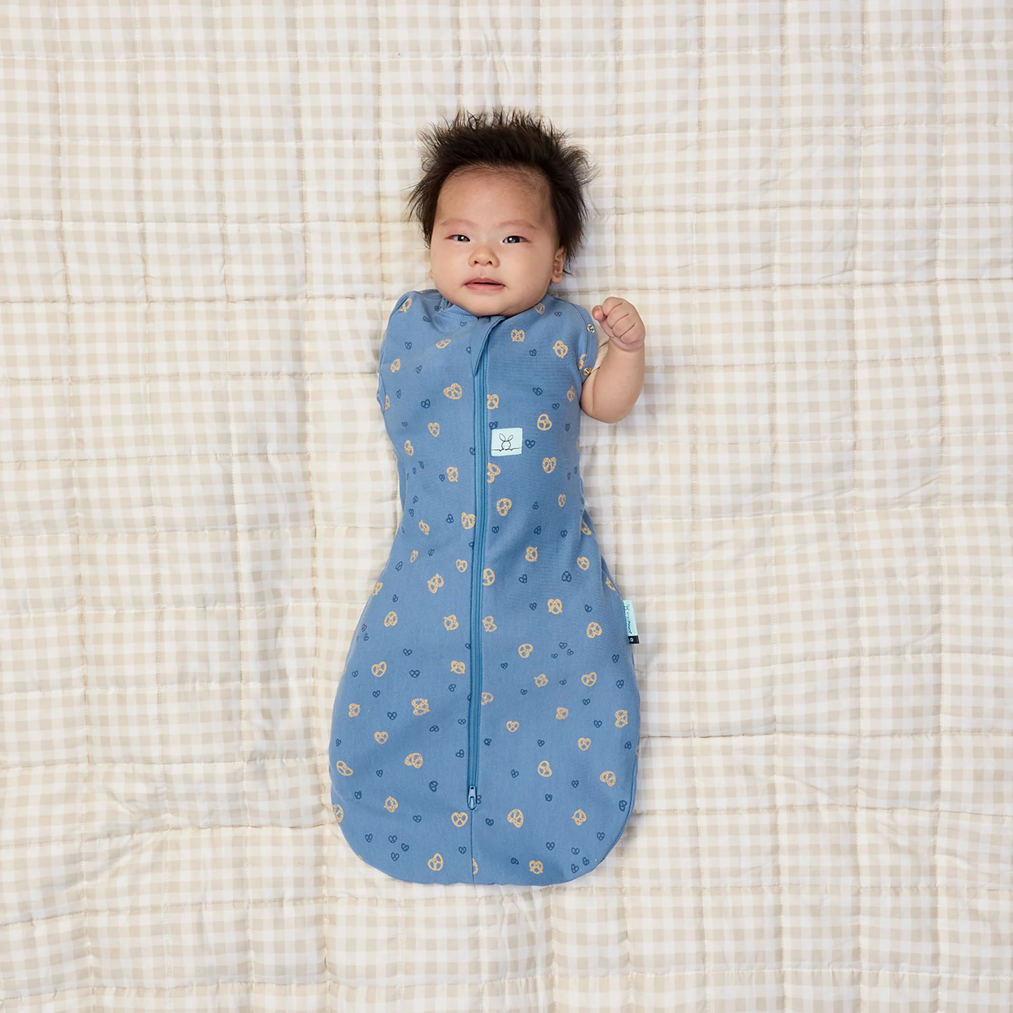 Cocoon Swaddle Bag 0.2 TOG Petit Pretzel - Image 12