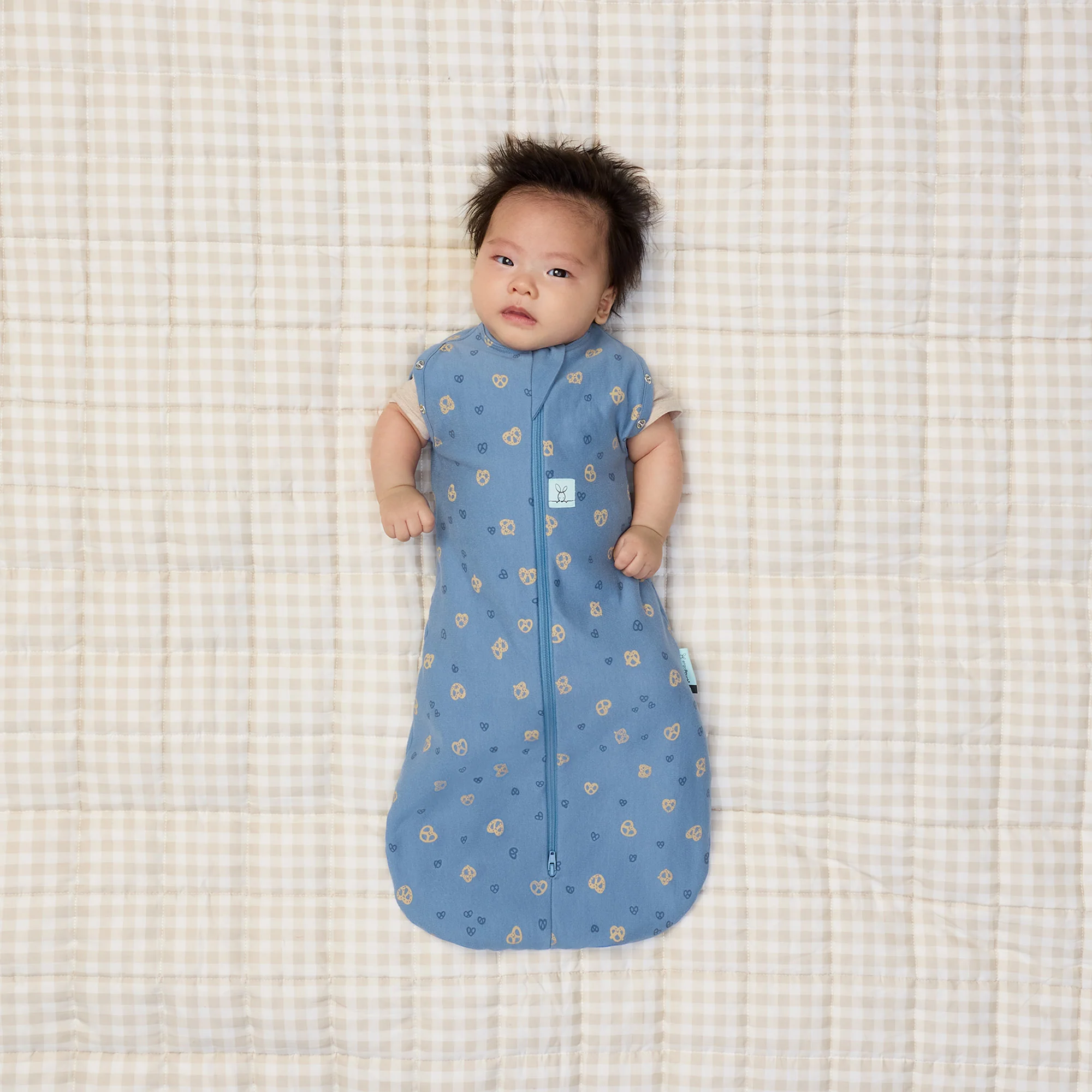 Cocoon Swaddle Bag 0.2 TOG Petit Pretzel - Image 3