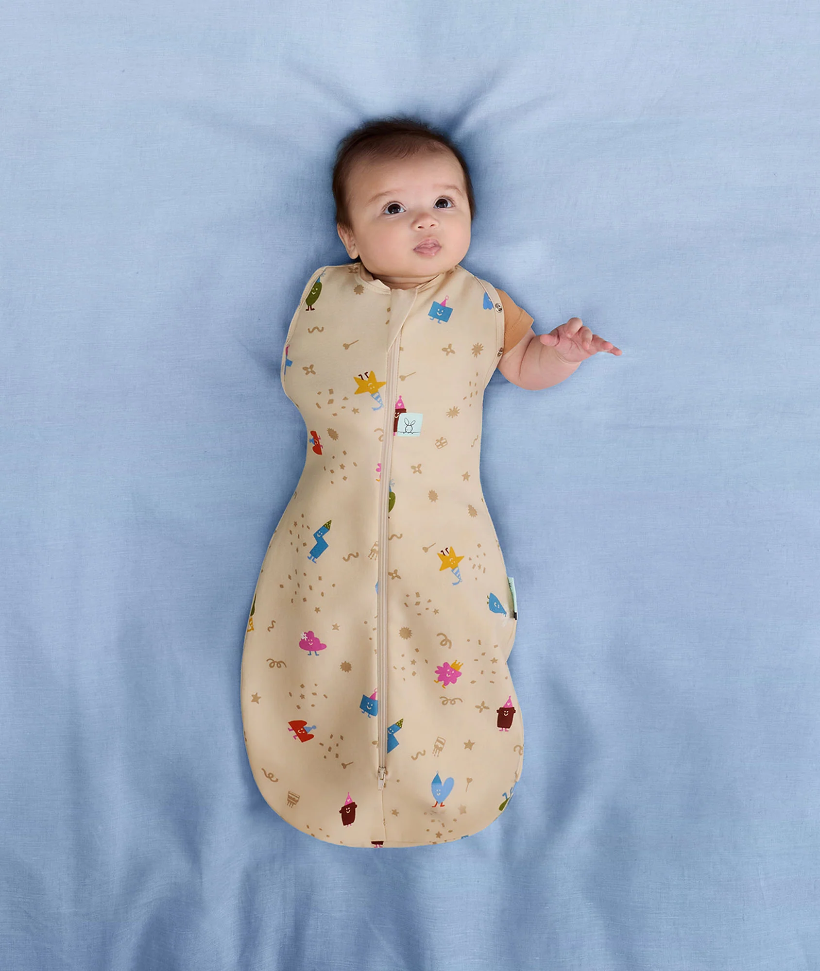 Cocoon Swaddle Bag 1.0 TOG Birthday Blobs - Image 12
