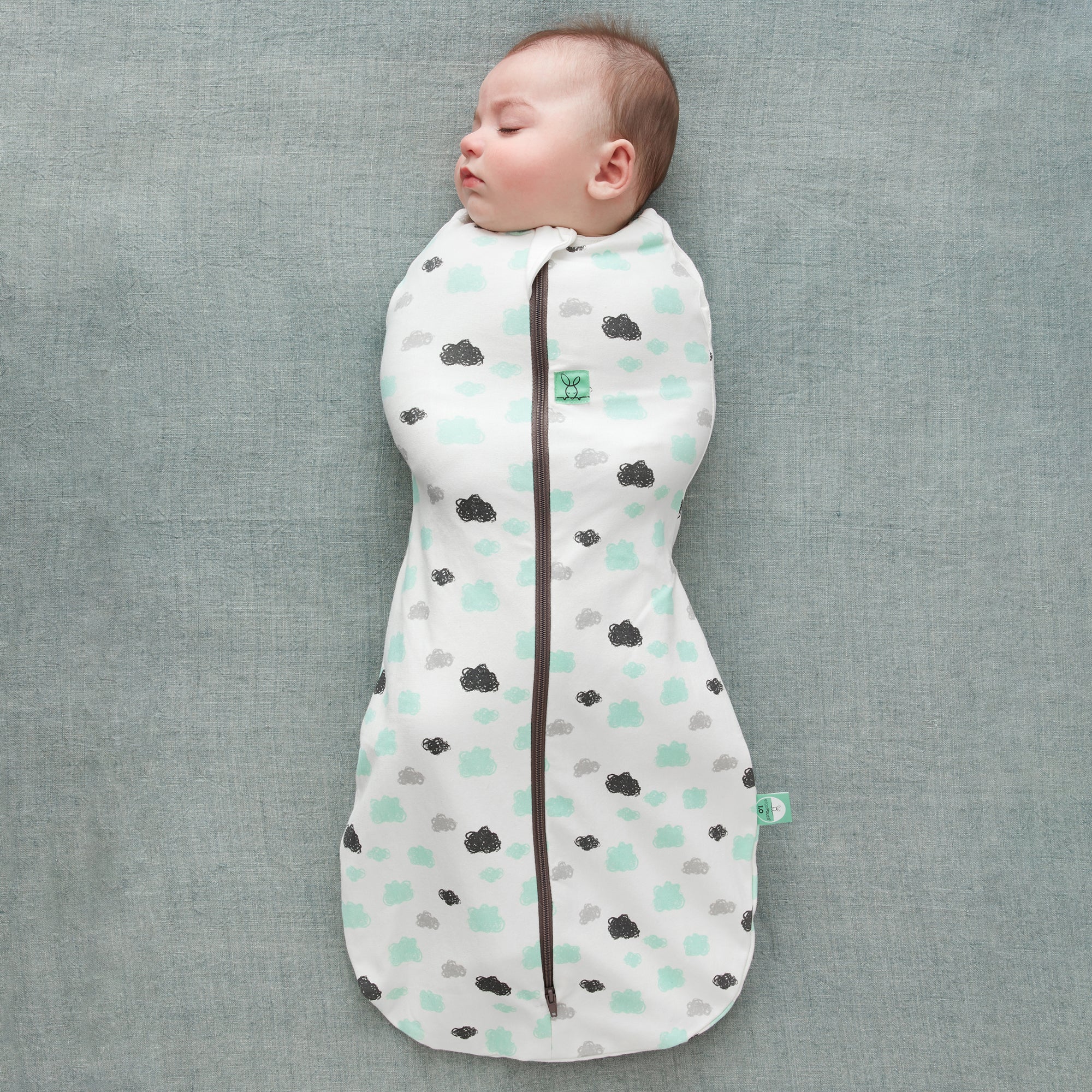 Cocoon Swaddle Bag 1.0 TOG Clouds - Image 3