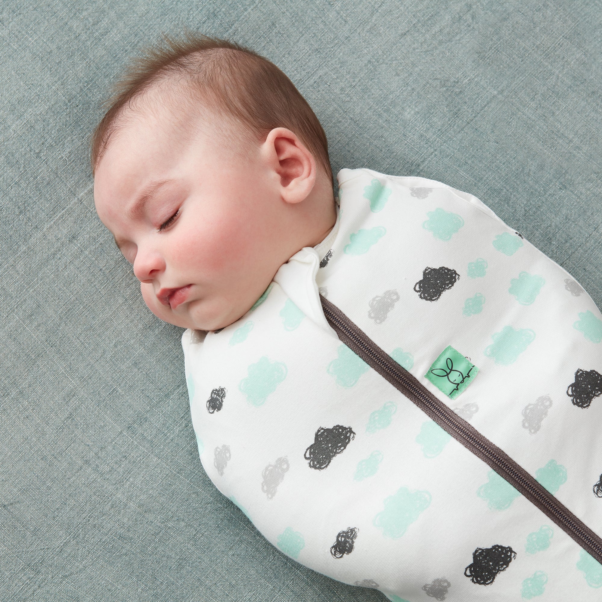 Cocoon Swaddle Bag 1.0 TOG Clouds - Image 4