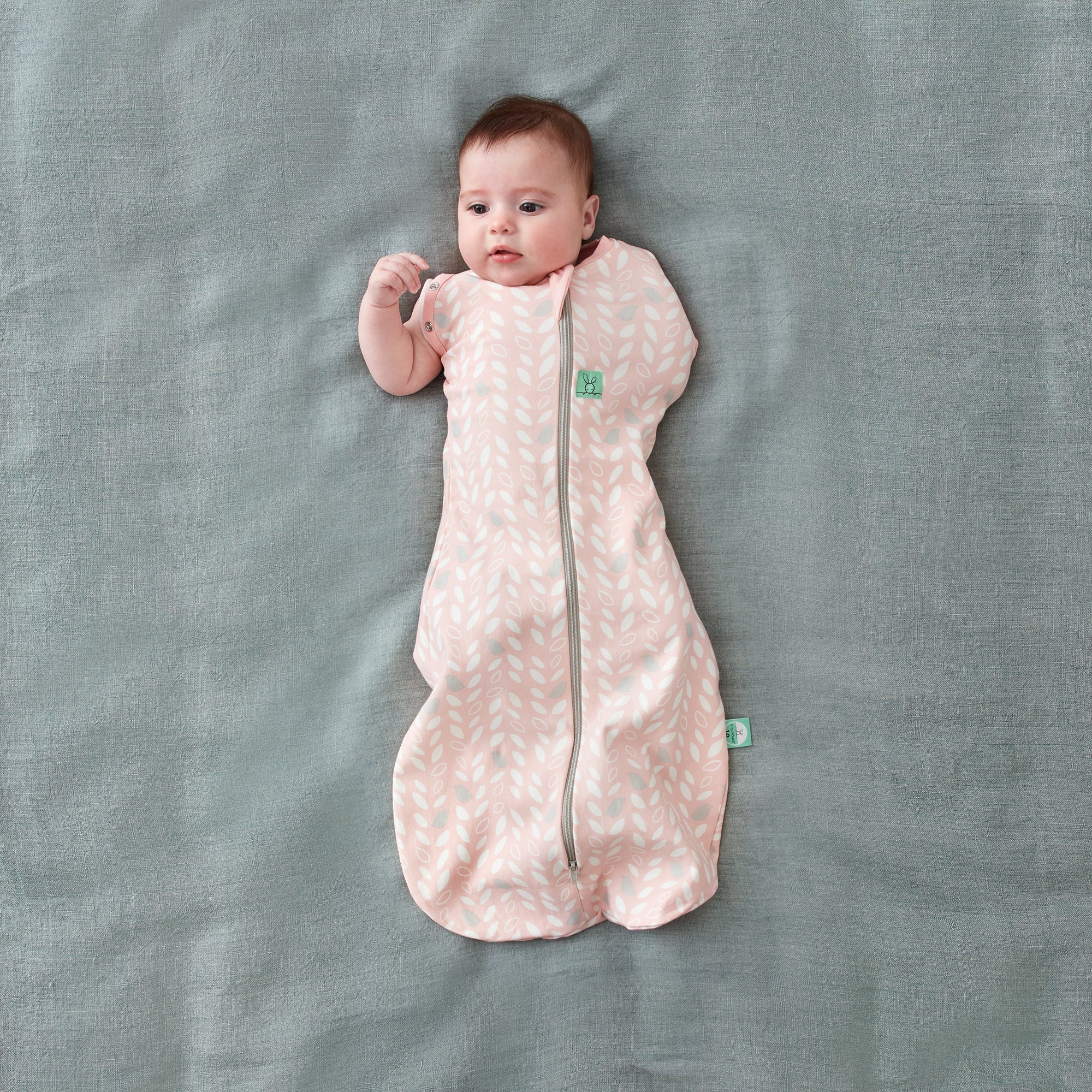 Cocoon Swaddle Bag 1.0 TOG Spring Leaves - Image 3