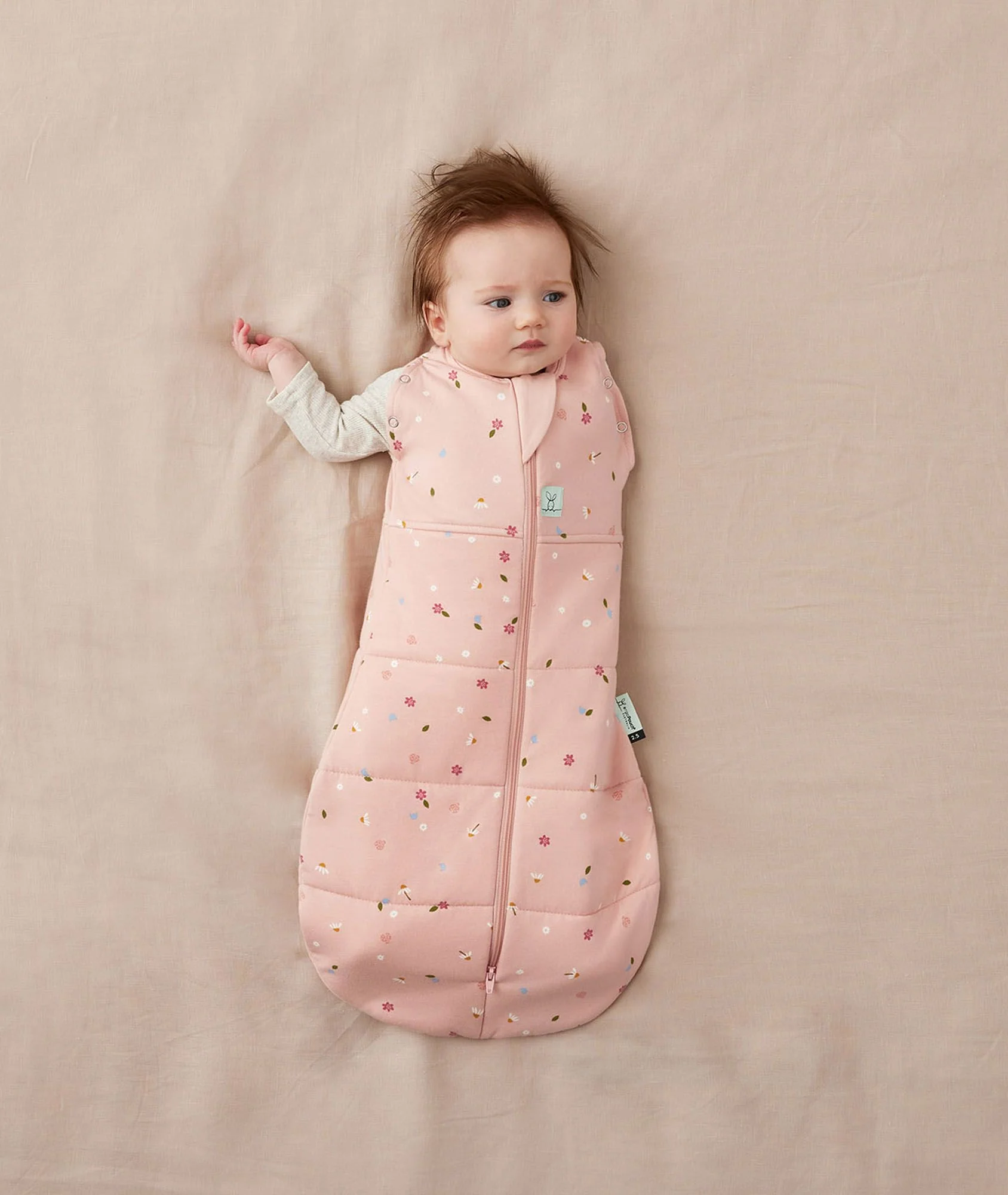 Cocoon Swaddle Bag 3.5 TOG Daisies - Image 3