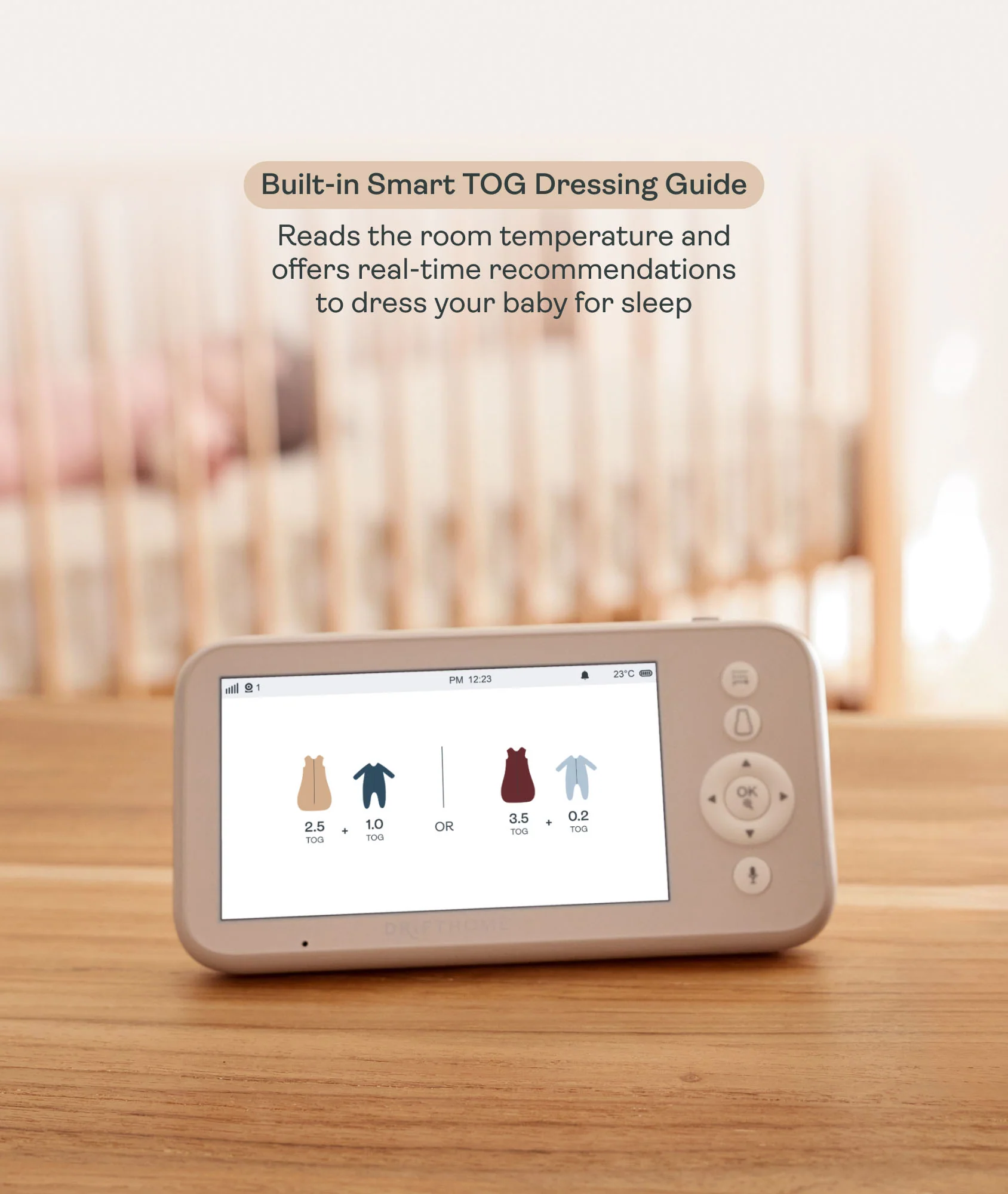 Drift Home Baby Monitor and Smart TOG Guide - Image 3