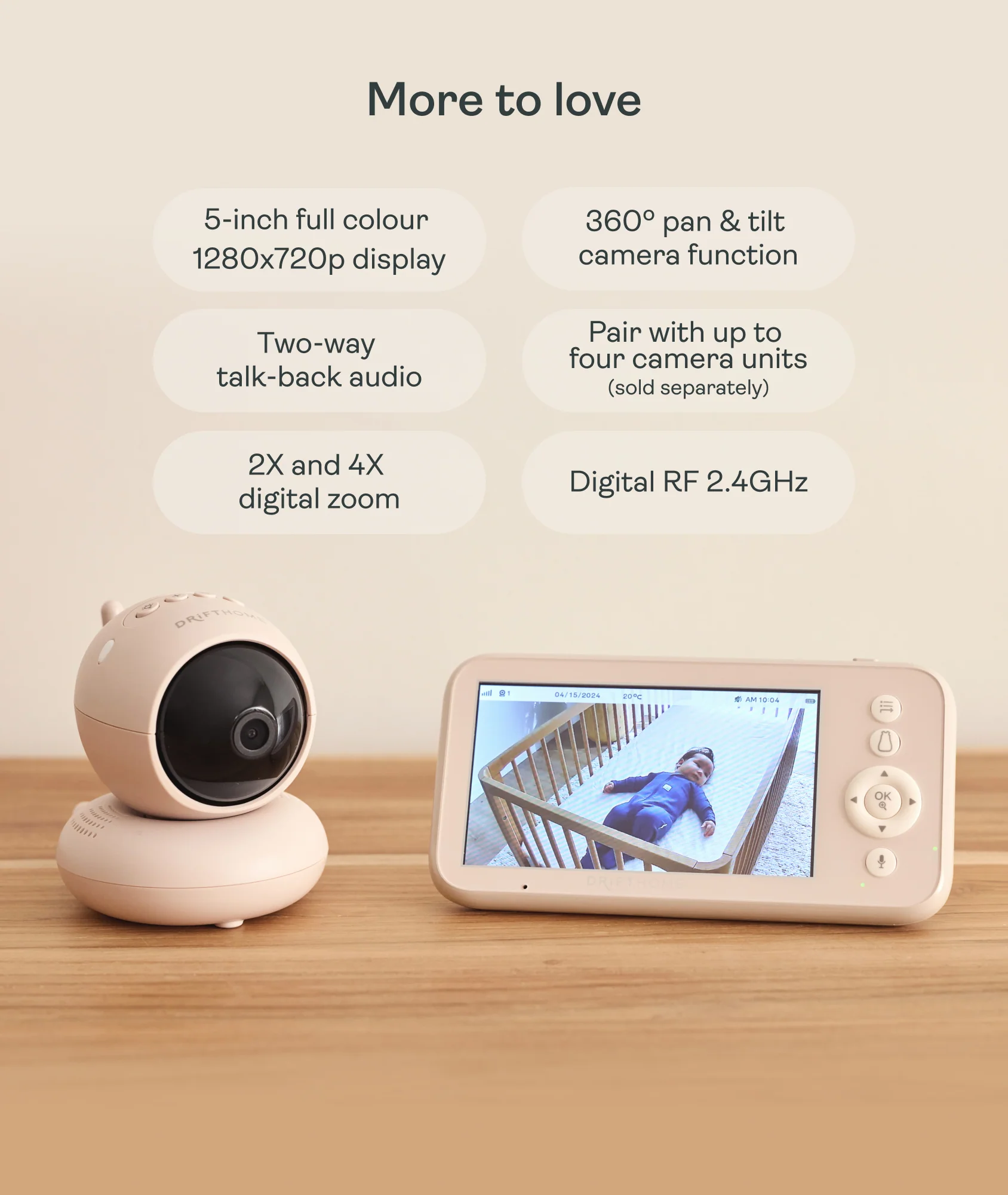 Drift Home Baby Monitor and Smart TOG Guide - Image 8