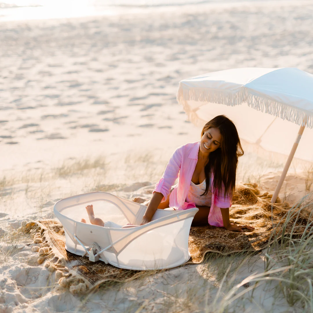 Easy Sleep Portable Crib Ecru - Image 4