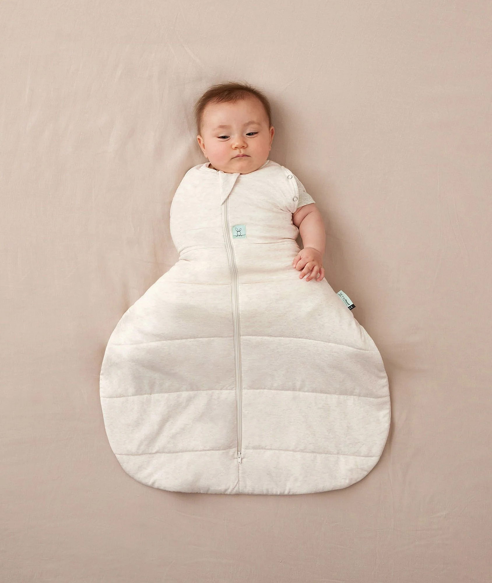 Hip Harness Cocoon Swaddle Bag 2.5 TOG Oatmeal Marle - Image 3