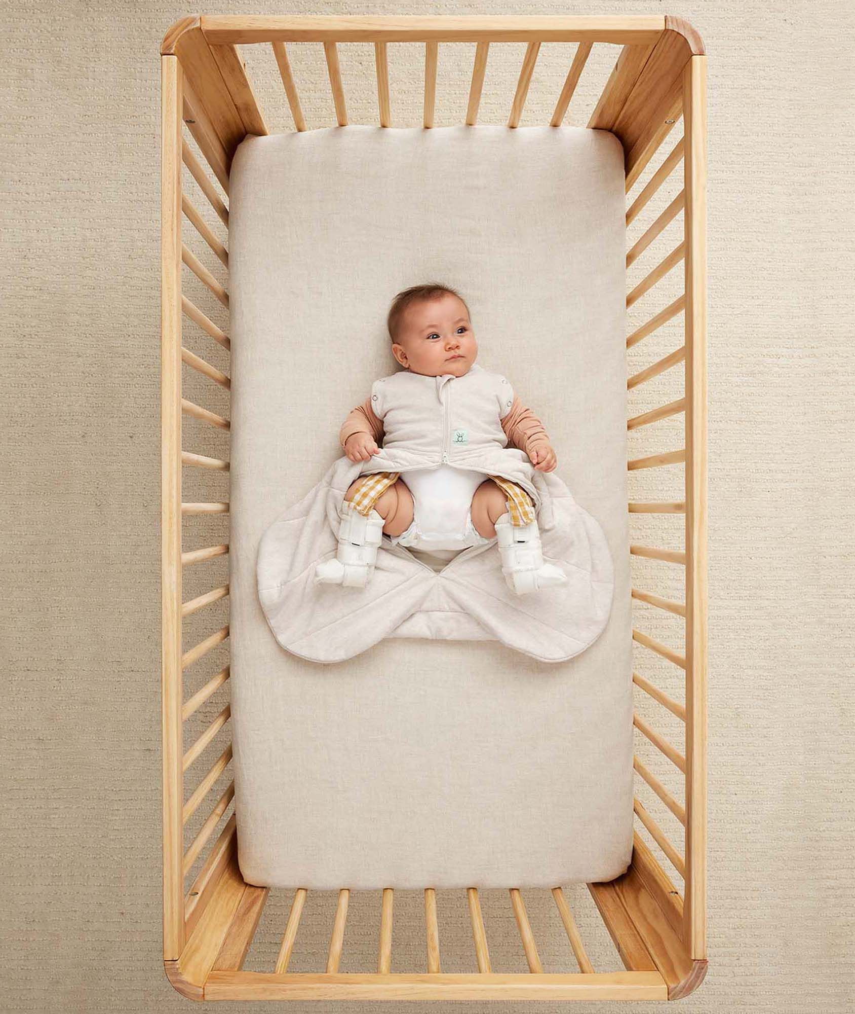 Hip Harness Cocoon Swaddle Bag 2.5 TOG Oatmeal Marle - Image 5