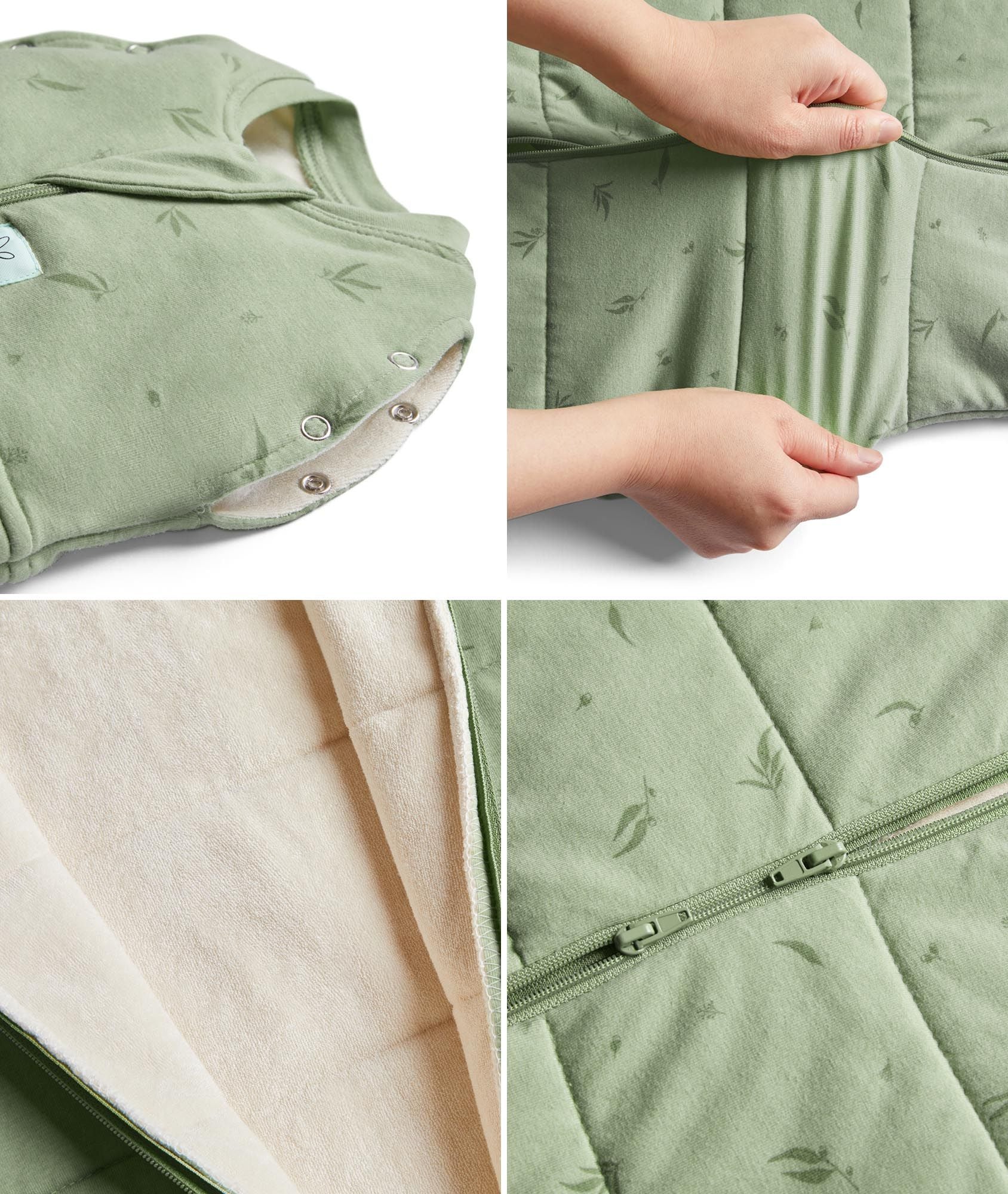 Hip Harness Cocoon Swaddle Bag 3.5 TOG Oatmeal Marle - Image 6