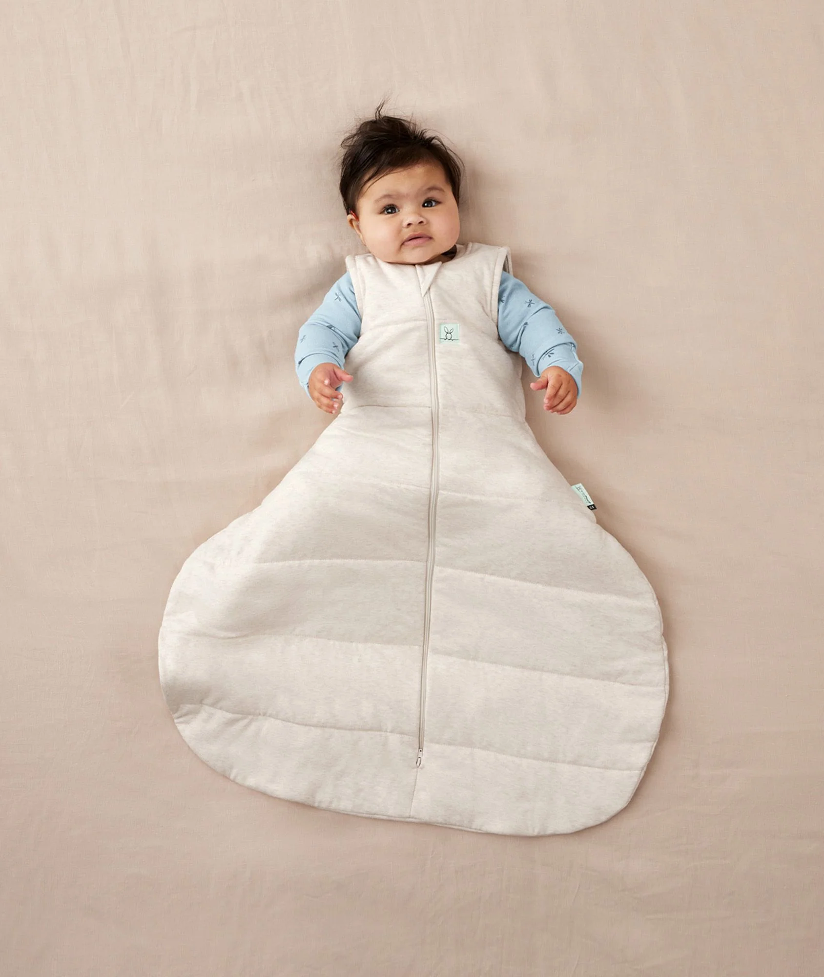 Hip Harness Sleeping Bag 2.5 TOG Oatmeal Marle - Image 5