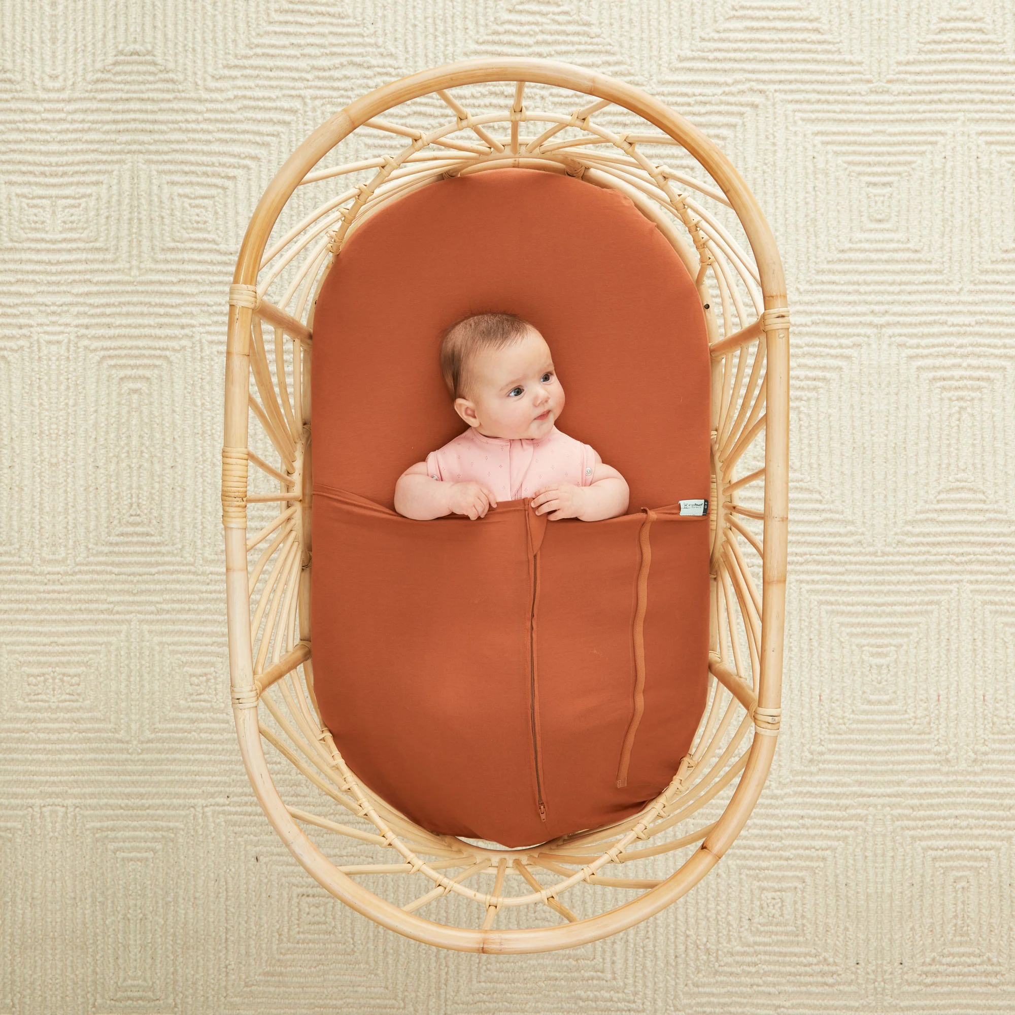 HugMe Blanket 0.2 & 1.0 TOG Rust - Image 3