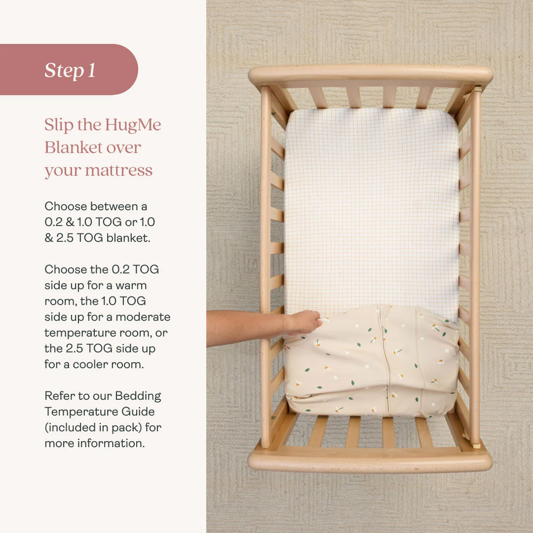 HugMe Blanket 1.0 & 2.5 TOG Midnight Stripe - Image 7
