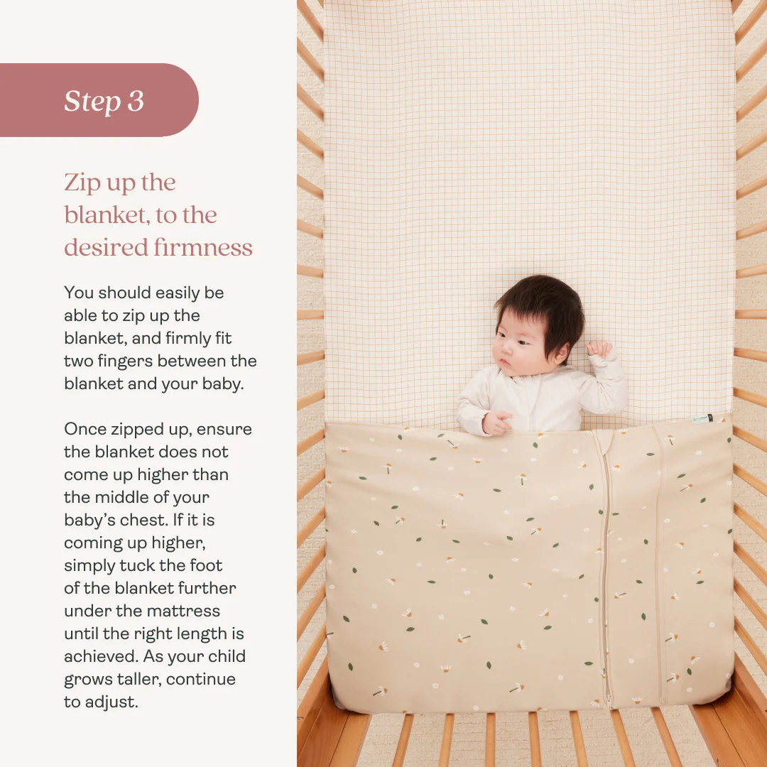 HugMe Blanket 1.0 & 2.5 TOG Daisy Sprinkle - Image 9