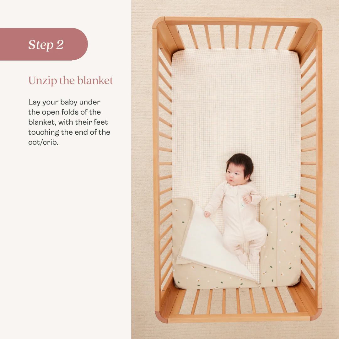 HugMe Blanket 0.2 & 1.0 TOG Caramel Grid - Image 8