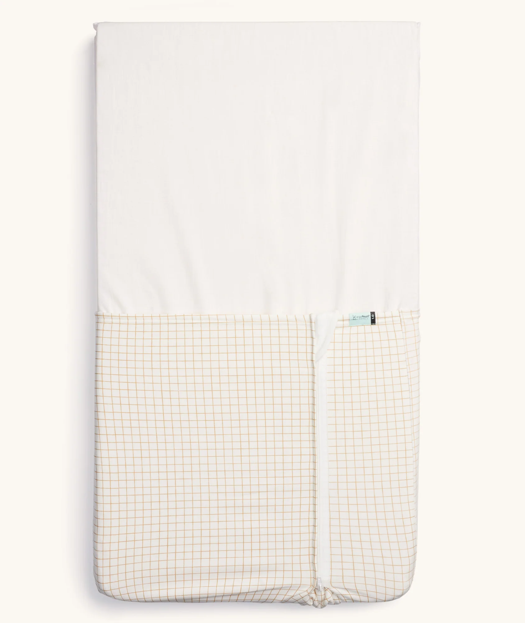 HugMe Blanket 1.0 & 2.5 TOG Caramel Grid - Image 11
