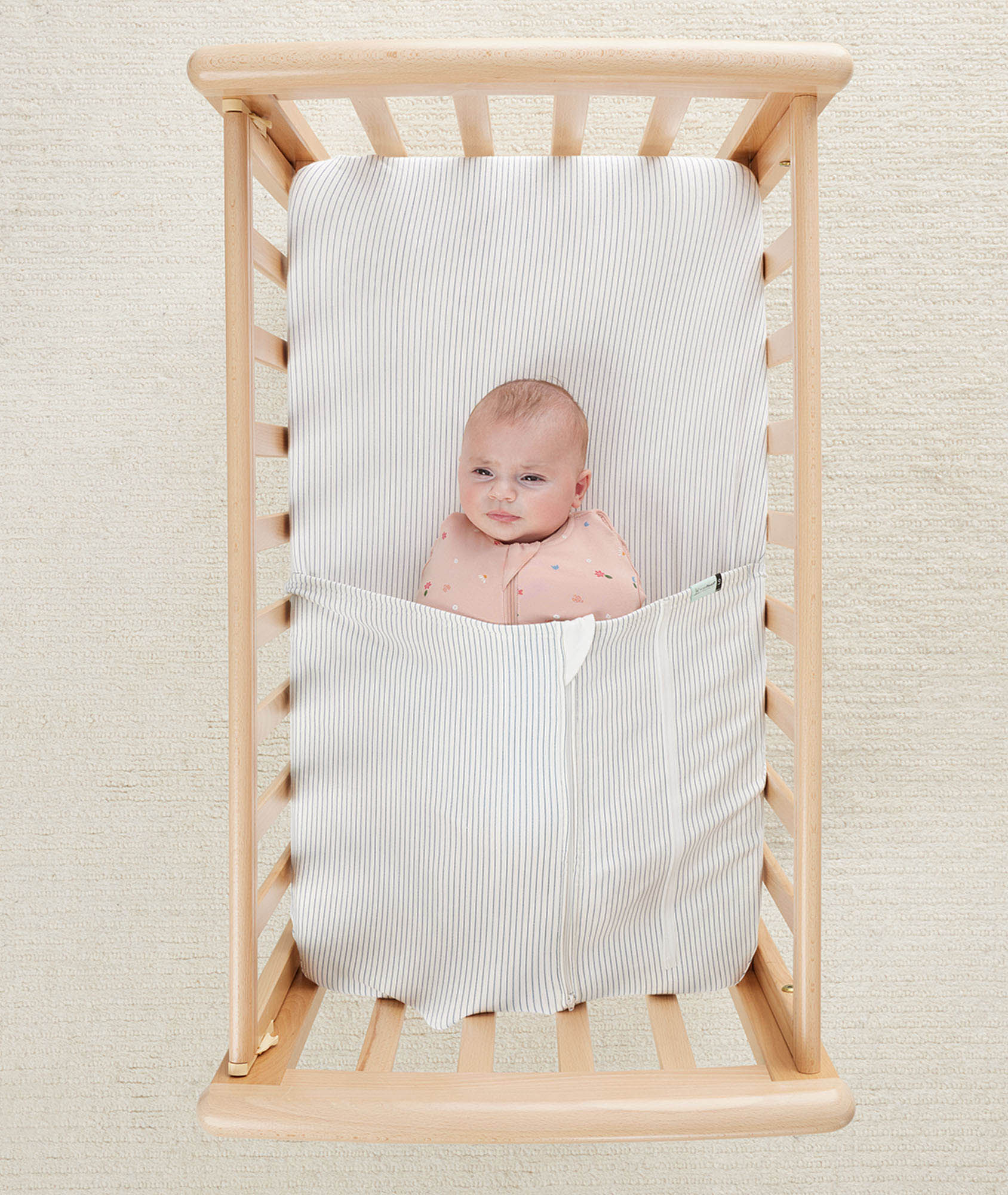 HugMe Blanket 1.0 & 2.5 TOG Midnight Stripe - Image 3