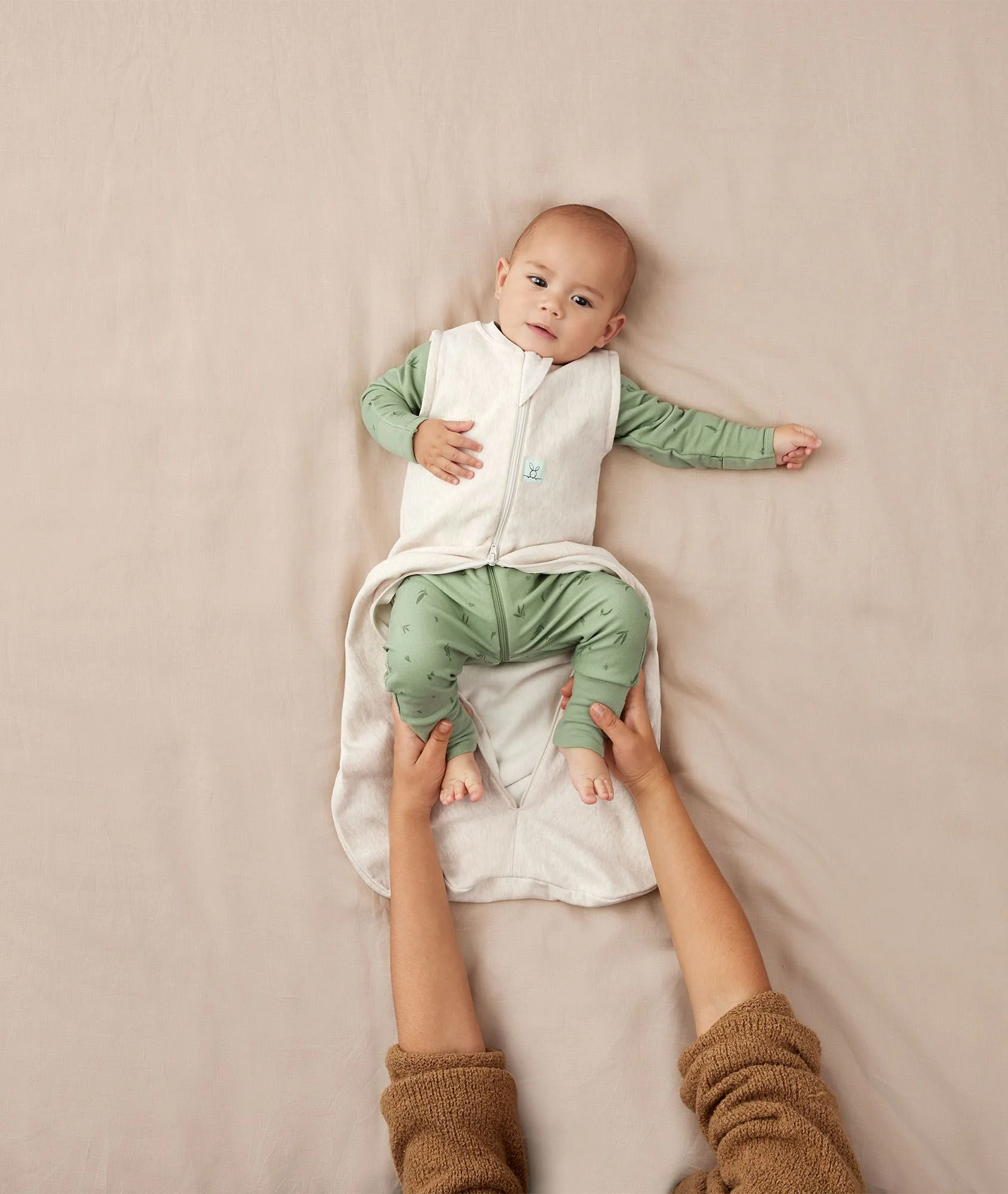 Sleeping Bag 0.2 TOG Oatmeal Marle - Image 8