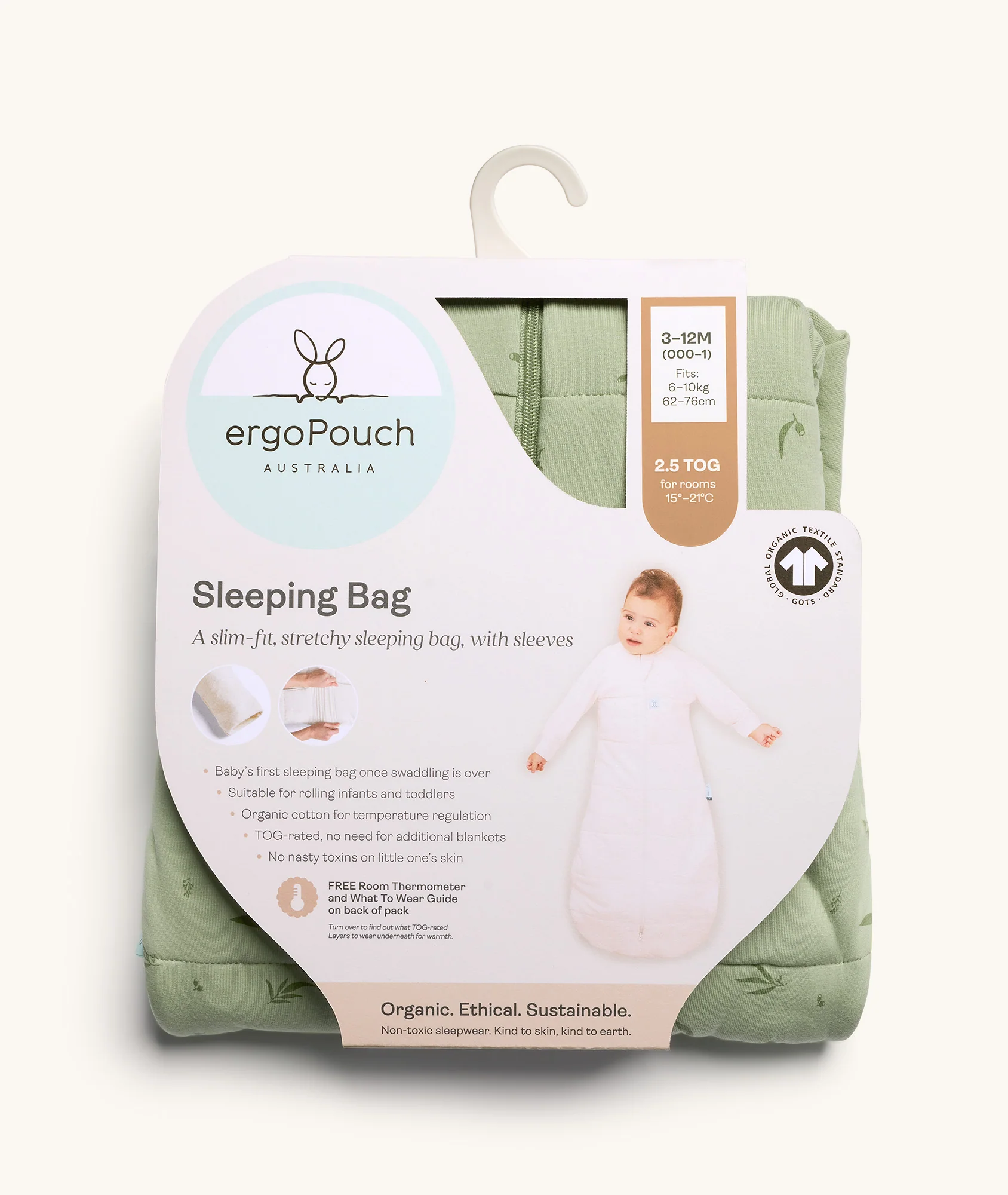 Sleeping Bag 2.5 TOG Sleeved Daisies - Image 9