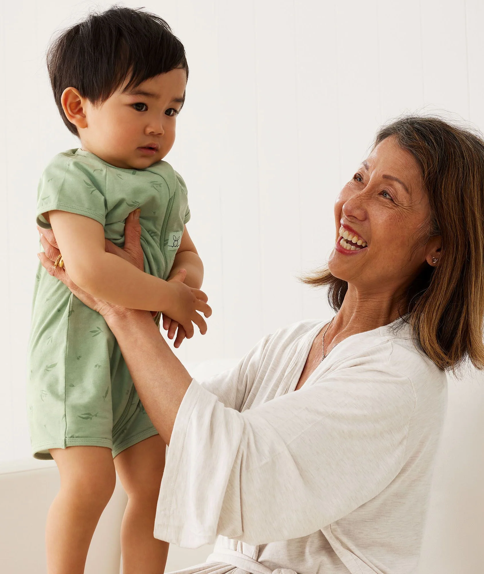 Matchy Matchy Robe Oatmeal Marle - Image 3