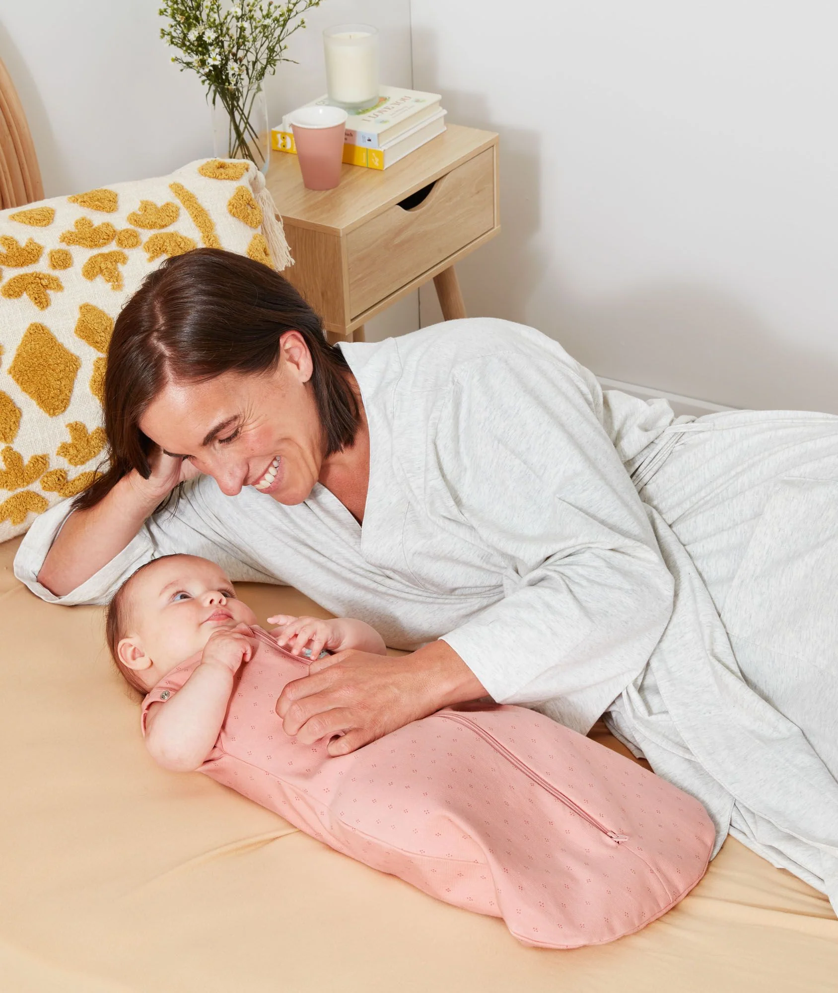 Organic Fitted Sheet Wheat - Image 6