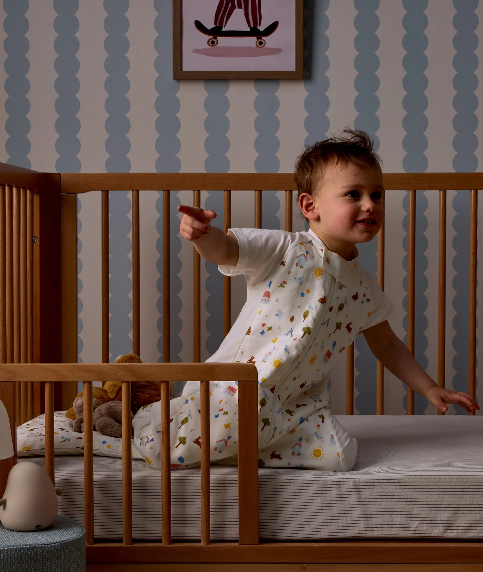 Organic Toddler Pillow and Case Daydream - Image 5