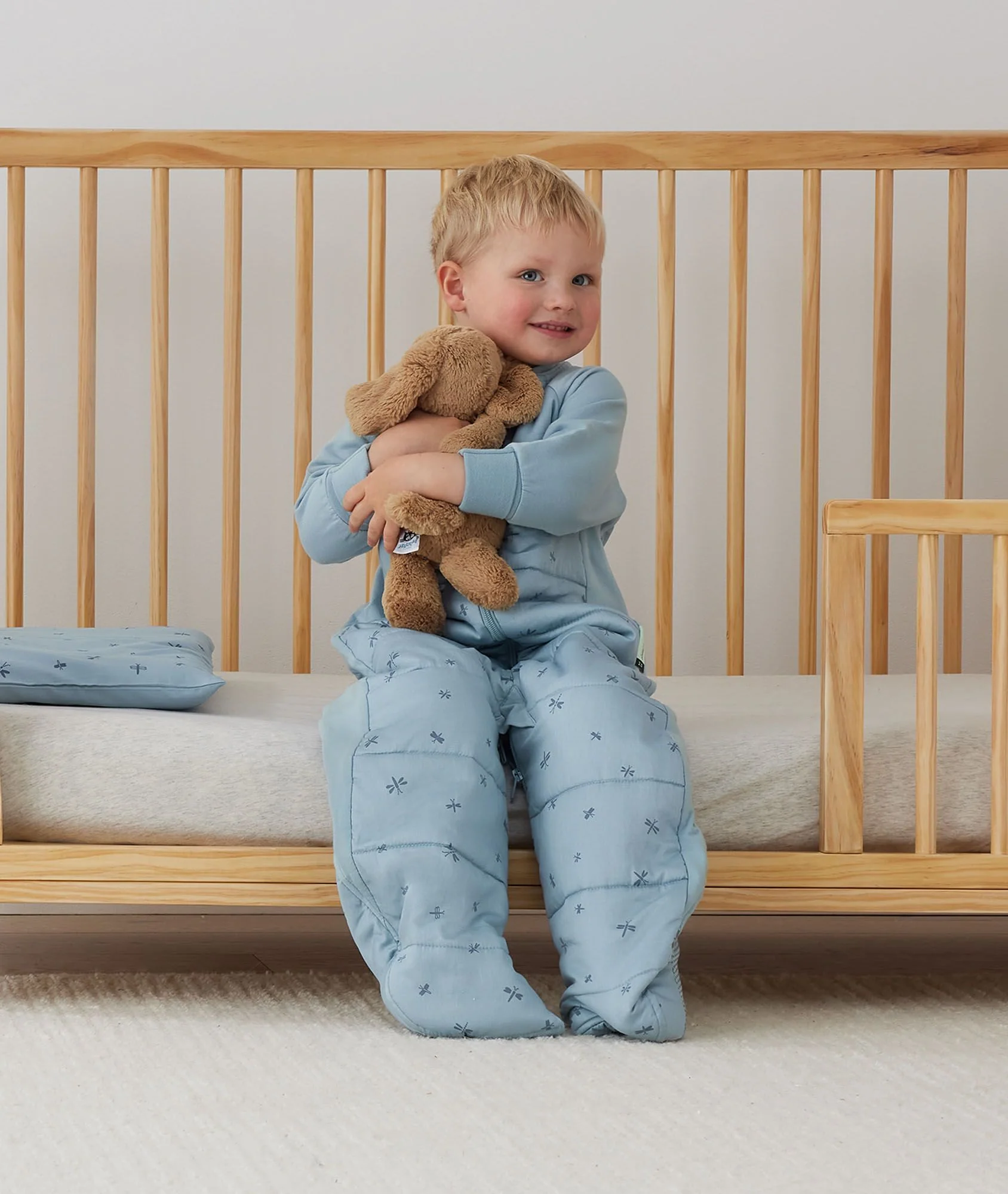 Organic Toddler Pillow And Case Dragonflies - Image 6