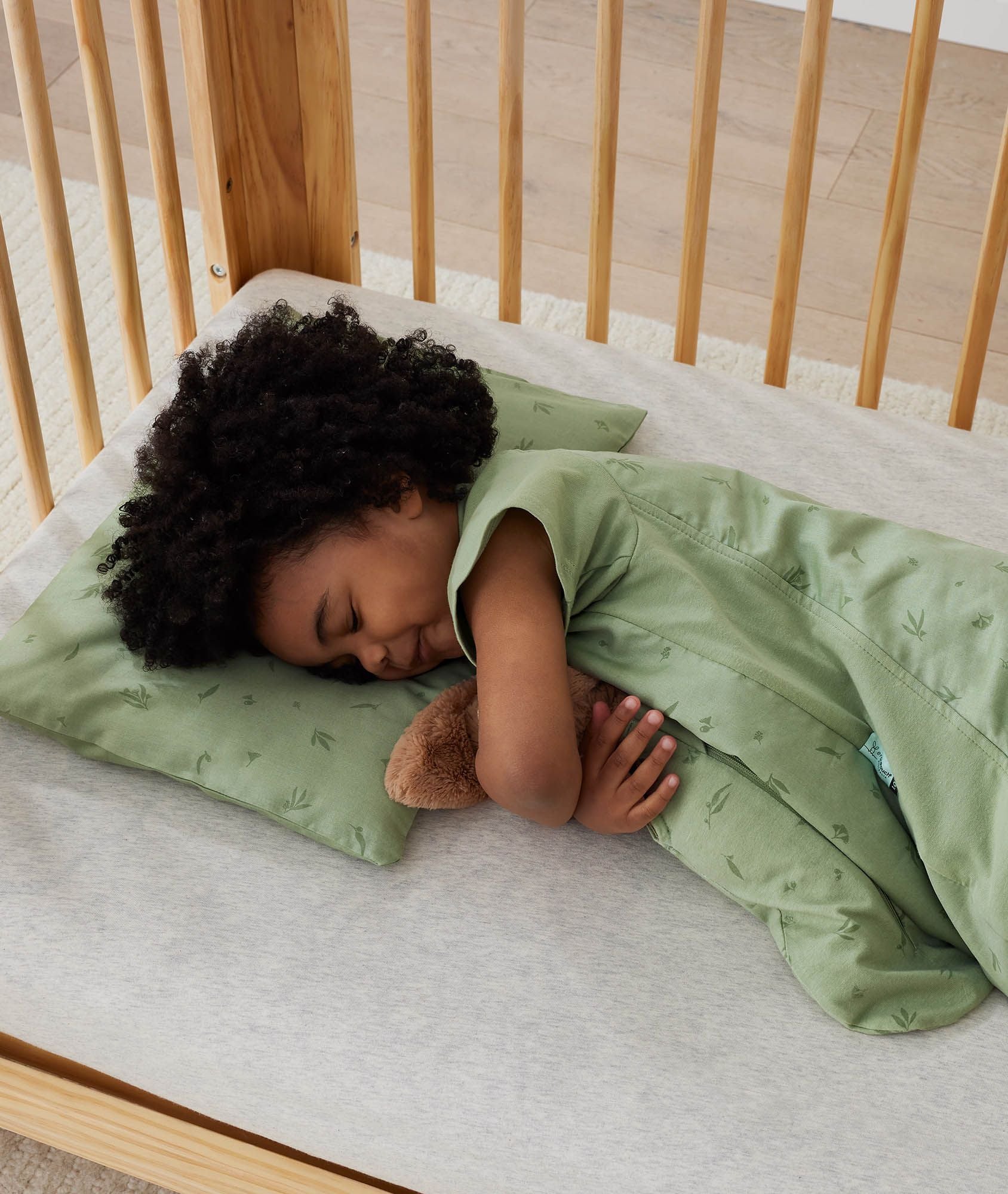 Organic Toddler Pillow And Case Willow - Image 3