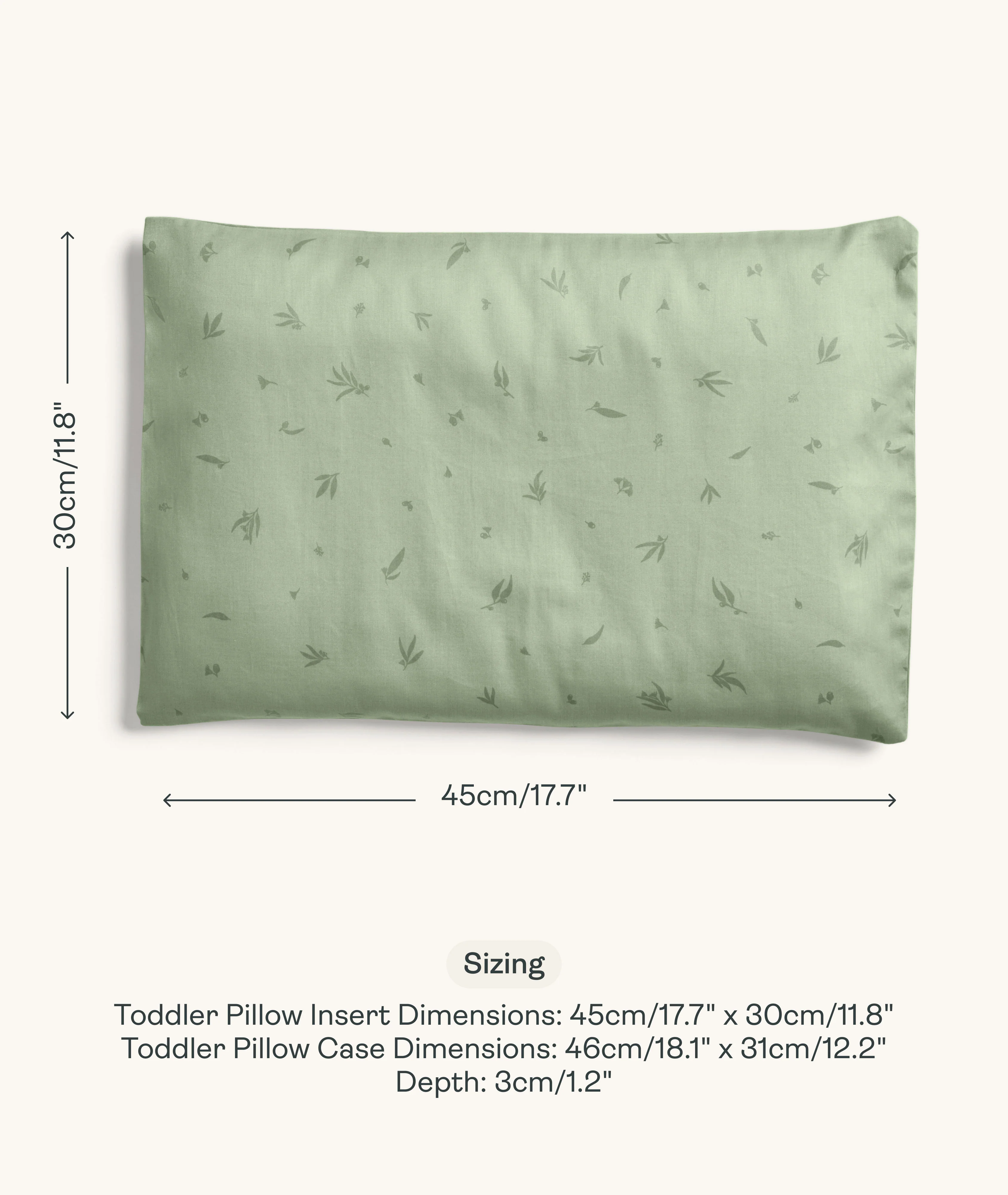 Organic Toddler Pillow And Case Willow - Image 7