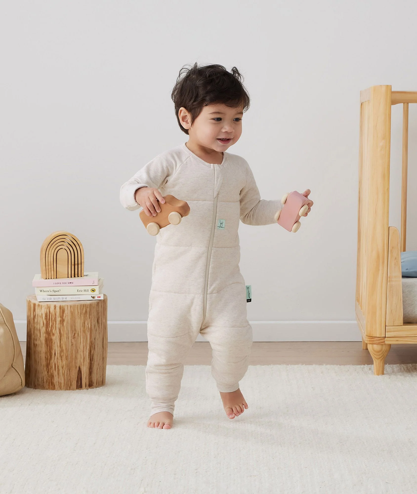 Sleep Onesie 3.5 TOG Oatmeal Marle - Image 3