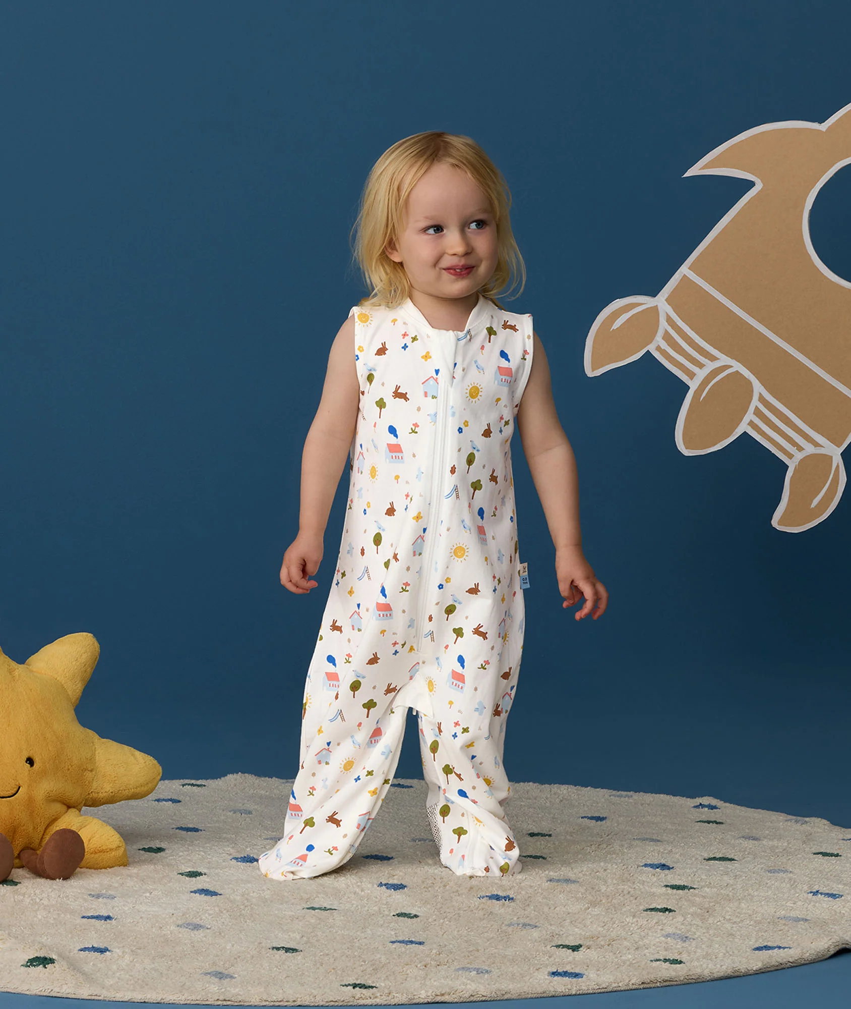 Jersey Sleep Suit Bag 0.2 TOG Daydream - Image 4