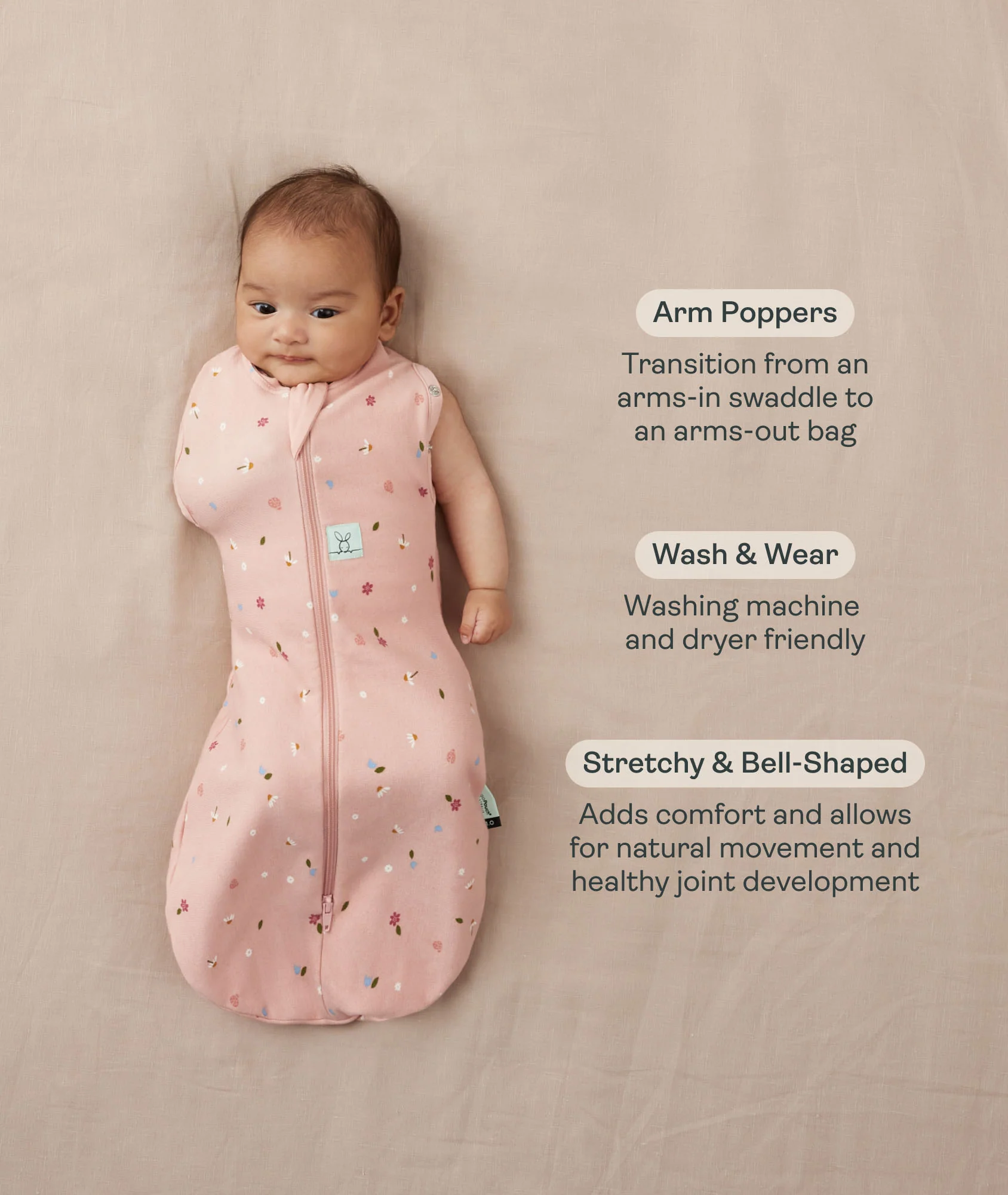 Cocoon Swaddle Bag 1.0 TOG Dragonflies - Image 5